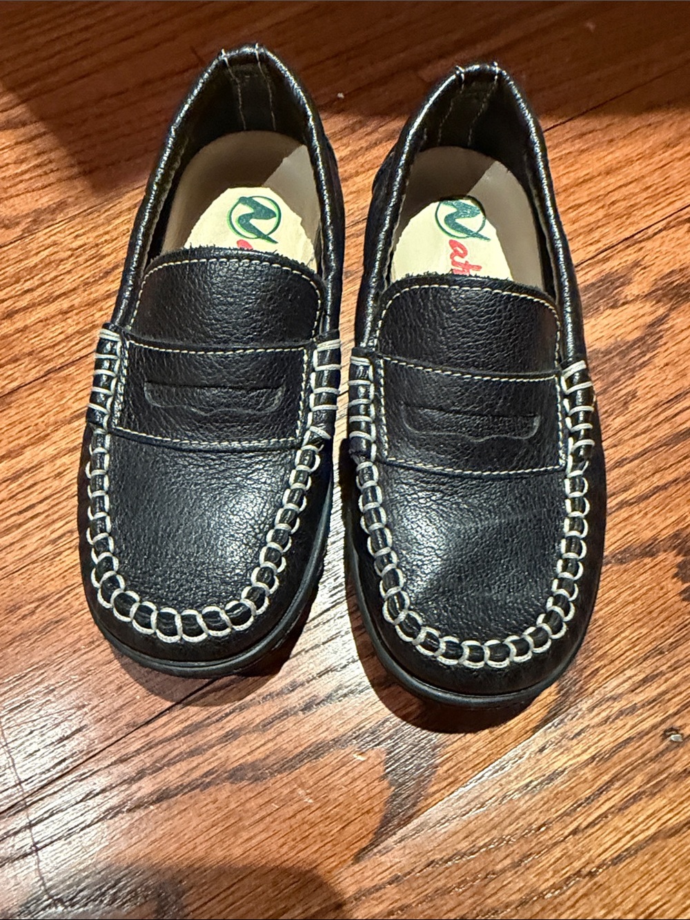 Boy's Naturino 
 Casual Slip-On Moccasin Loafers in Black